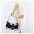 FENDI Mamma Baguette Shoulder Bag Wool Gray Silver Auth am12200SAM Brown Silvery - view 25