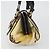 Céline Borsa CELINE in tela, oro, autentica 192711A Giallo - vista 5