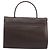 Céline Borsa CELINE in pelle marrone oro Auth ep15547 D'oro - vista 3