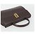 Céline Borsa CELINE in pelle marrone oro Auth ep15547 D'oro - vista 6