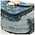 LOUIS VUITTON Monogram Denim Patchwork Pouchy Bag Blue M92382 LV Auth ki6696M - vista 11