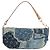 LOUIS VUITTON Monogram Denim Patchwork Pouchy Bag Blue M92382 LV Auth ki6696M - vista 3