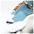 Borsa a Mano GUCCI Bamboo in Pelle 2way Blu Argento 336032 Auth ep15143 - vista 24