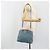 Borsa a Mano GUCCI Bamboo in Pelle 2way Blu Argento 336032 Auth ep15143 - vista 25
