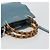 Borsa a Mano GUCCI Bamboo in Pelle 2way Blu Argento 336032 Auth ep15143 - vista 7