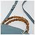 Borsa a Mano GUCCI Bamboo in Pelle 2way Blu Argento 336032 Auth ep15143 - vista 8