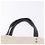 VALENTINO Tote Bag Canvas Ivory Gold Auth BA14128 Golden Roh - Ansicht 8