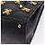 Borsa Tote Gianni Versace in pelle nera e oro Auth BA14178V Nero - vista 11
