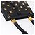Borsa Tote Gianni Versace in pelle nera e oro Auth BA14178V Nero - vista 6