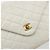 CHANEL Matelasse Chain Shoulder Bag Lamb Skin White Gold CC Auth 193136 Bianco D'oro - vista 15