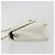 CHANEL Matelasse Chain Shoulder Bag Lamb Skin White Gold CC Auth 193136 Bianco D'oro - vista 5