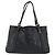 GUCCI Nuovo sacca Brit in pelle nera e oro 162094 Auth bs36279 Nero D'oro - vista 3