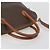 Céline CELINE Borsa Macadam in PVC e pelle 2way Marrone Tonalità Oro ep15452 - vista 7