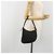 Borsa a Spalla FENDI Zucchino Canvas Marrone Scuro Argento Auth 193139V - vista 21