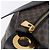 Céline CELINE Macadam Canvas Kreis Schultertasche PVC Schwarz Gold Authentisch am12198V Golden - Ansicht 15