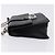 Saffiano Borsa a Spalla con Catena PRADA in pelle Safiano Nero Argento Auth ka5415 - vista 5