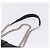 Saffiano Borsa a Spalla con Catena PRADA in pelle Safiano Nero Argento Auth ka5415 - vista 8