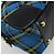 Borsa Vivienne Westwood in tela blu e oro Auth 194607A D'oro - vista 13