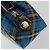 Borsa Vivienne Westwood in tela blu e oro Auth 194607A D'oro - vista 14