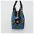Borsa Vivienne Westwood in tela blu e oro Auth 194607A D'oro - vista 5