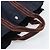 Hermès Borsa Fourre Tout MM HERMES in tela blu navy e argento Auth fm5406 - vista 7