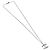 Collana CHANEL COCO Mark Stone in metallo argento CC Autentica yk20638M - vista 2