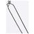 Collana CHANEL COCO Mark Stone in metallo argento CC Autentica yk20638M - vista 8