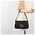 FENDI Zucchino Canvas Mamma Baguette Borsa a Spalla Nera Argento Auth ki6734M Nero - vista 24