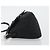 FENDI Zucchino Canvas Mamma Baguette Borsa a Spalla Nera Argento Auth ki6734M Nero - vista 5