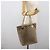 Borsa Tote GUCCI GG Canvas Beige Oro 120836 Auth BA14113 D'oro - vista 21