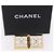 Orecchini CHANEL Metallo Tonalità Oro White CC Auth ar14117M Bianco - vista 11