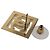 Orecchini CHANEL Metallo Tonalità Oro White CC Auth ar14117M Bianco - vista 5