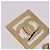 Orecchini CHANEL Metallo Tonalità Oro White CC Auth ar14117M Bianco - vista 6