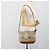 Borsa a Spalla GUCCI Tela Beige Argento 001 090 1130 Auth ep15290 - vista 22