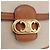 Céline Borsa a Spalla CELINE in Tela Beige con Catena Oro Auth ka5419V - vista 14