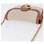 Céline Borsa a Spalla CELINE in Tela Beige con Catena Oro Auth ka5419V - vista 6