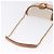 Céline Borsa a Spalla CELINE in Tela Beige con Catena Oro Auth ka5419V - vista 7