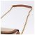 Céline Borsa a Spalla CELINE in Tela Beige con Catena Oro Auth ka5419V - vista 8