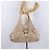 Bulgari Borsa Tote BVLGARI Chandra in pelle beige oro Auth BA14122 D'oro - vista 23