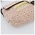Borsa a tracolla FENDI Mamma Baguette in tela con perline beige argento Auth 189253SM - vista 11