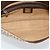 Borsa a tracolla FENDI Mamma Baguette in tela con perline beige argento Auth 189253SM - vista 19