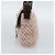 Borsa a tracolla FENDI Mamma Baguette in tela con perline beige argento Auth 189253SM - vista 5