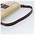 Borsa a tracolla FENDI Mamma Baguette in tela con perline beige argento Auth 189253SM - vista 7