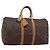 LOUIS VUITTON Borsa Boston Monogram Keepall 45 M41428 LV Auth 190343A Monogramma