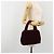 Borsa PRADA Velluto Rosso Argento Autentica bs36290 - vista 22