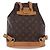 Zaino LOUIS VUITTON Monogram Montsouris MM M51136 LV Auth 194591 Monogramma - vista 2