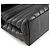 SAINT LAURENT - Borsa a tracolla Loulou Medium Saint Laurent in pelle liscia nera Nero - vista 6
