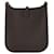 HERMÈS - Borsa a tracolla Evelyne 16 mini Hermès in pelle Clemence marrone ebano - vista 3