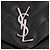 SAINT LAURENT - Borsa a tracolla Loulou Medium in pelle liscia nera Nero - vista 5