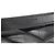 SAINT LAURENT - Borsa a tracolla Loulou Medium in pelle liscia nera Nero - vista 6